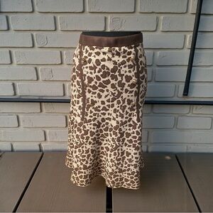 Leopard Print Women's Skirt